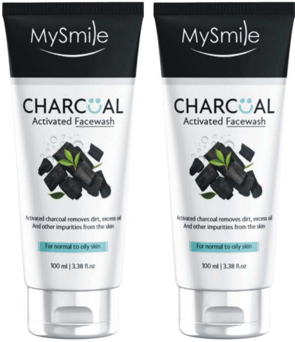 MySmile CharCoal Activated FaceWash 100x2=200g