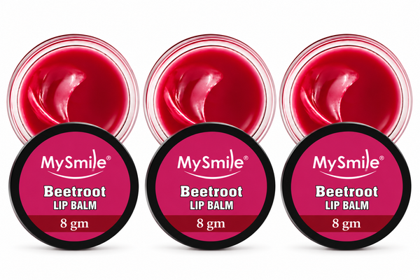MySmile Beetroot LipBalm 8g ( Pack of 3 )