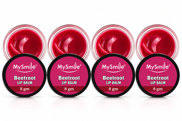 MySmile Beetroot Lip Balm 8g ( Pack of 4 )