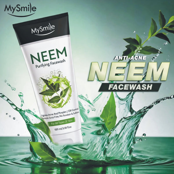 MySmile Neem Purifying FaceWash 100x3=300g