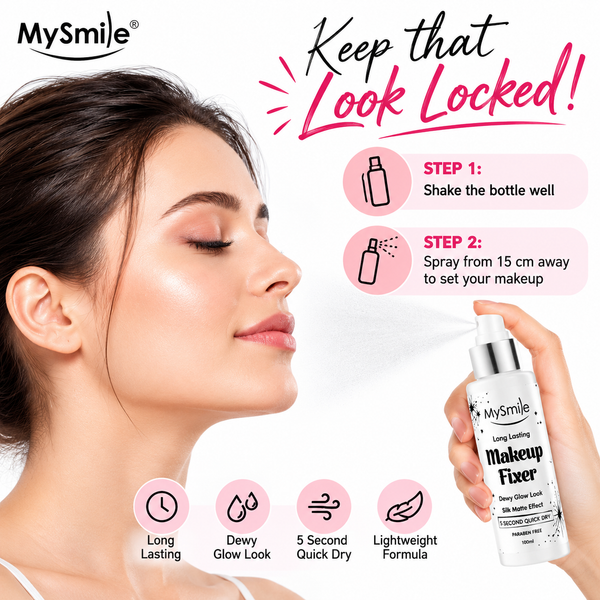MySmile Long Lasting Makeup Fixer 100ml ( Pack of 1 )