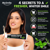 MySmile Bamboo CharCoal Toothpaste 100g ( Pack of 1 )