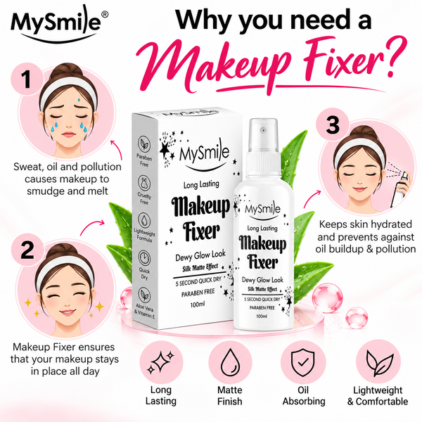 MySmile Long Lasting Makeup Fixer 100ml ( Pack of 1 )