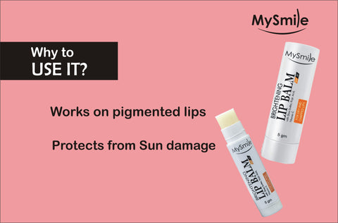 MySmile Lip Balm with SPF 30 | Hydrating & Sun Protection for Soft Lips