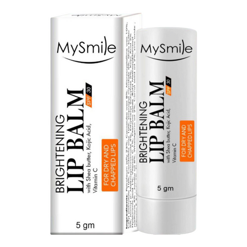 MySmile Lip Balm with SPF 30 | Hydrating & Sun Protection for Soft Lips