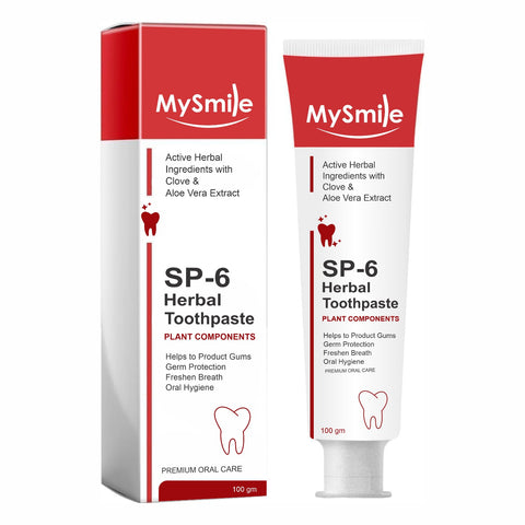 MySmile SP6 Toothpaste 100g | Complete Oral Care for Strong Teeth & Healthy Gums